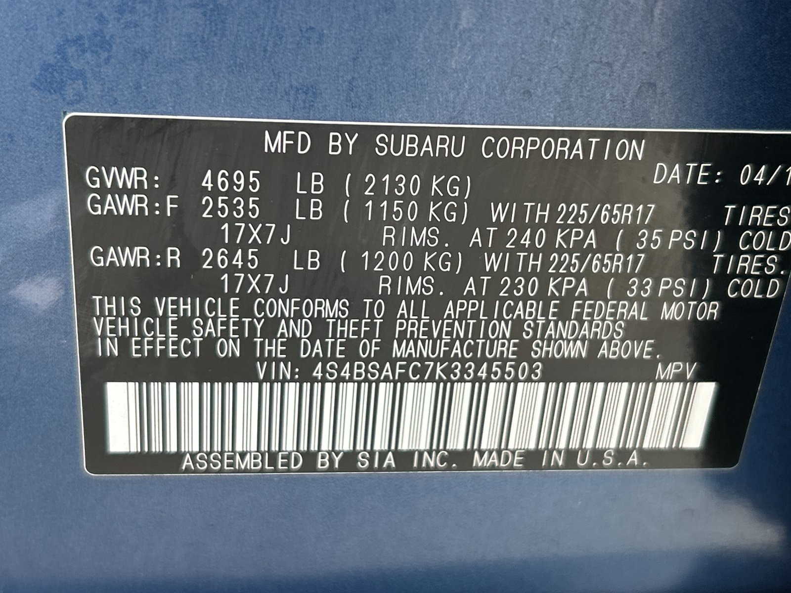 2019 Subaru Outback Premium - Photo 20